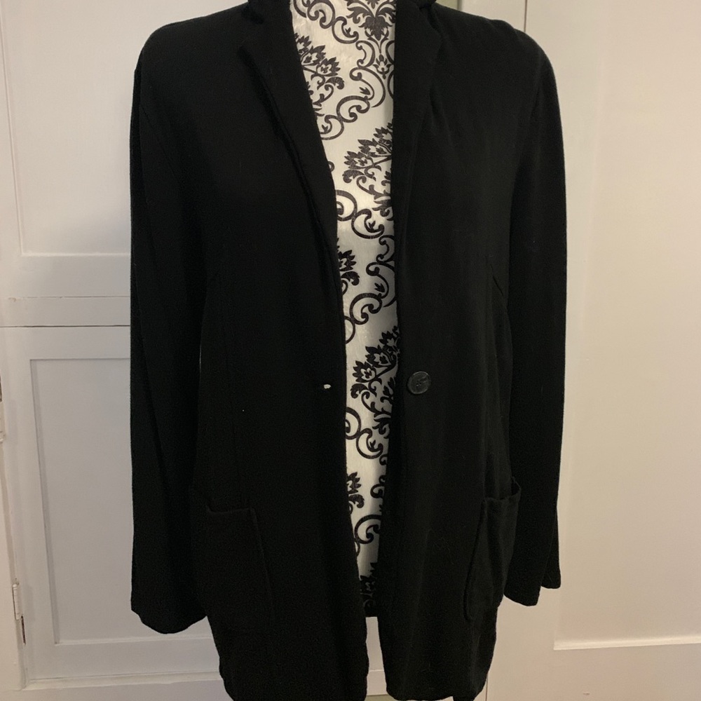 H by Bordeaux Soft Black Blazer - XL